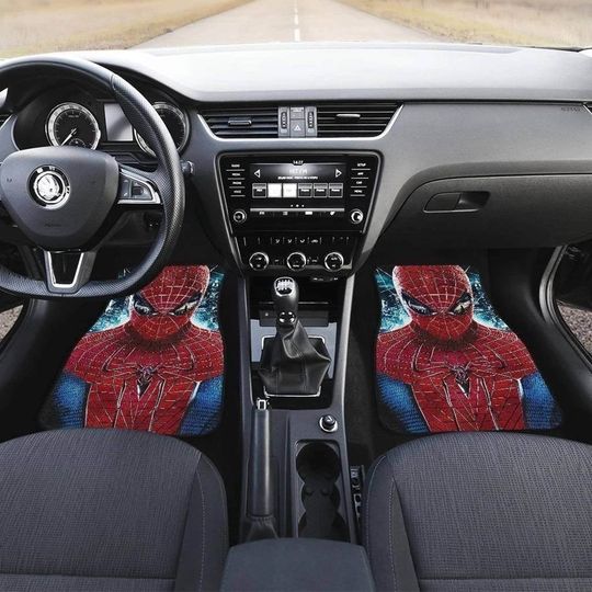 Amazing Spider-Man Car Floor Mats | Spiderman Car Mats