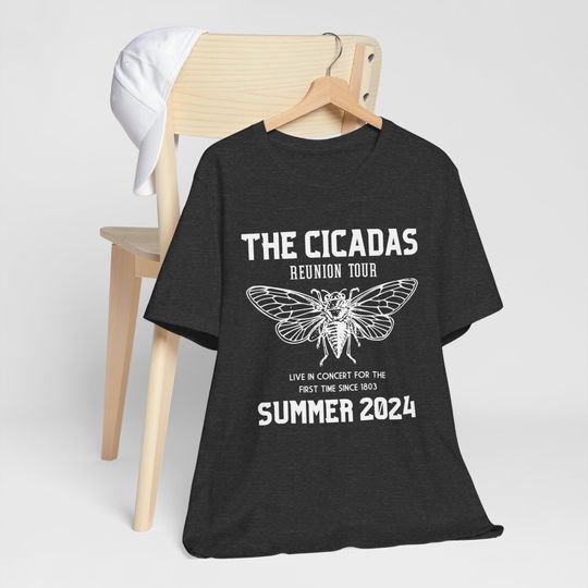Cicada Shirt, Funny Summer Shirt, Gift for Insect Lover