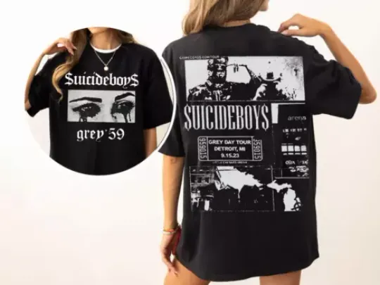Retro Suicide Boys Tour T-Shirt, I Want To Die In New Orleans Shirt