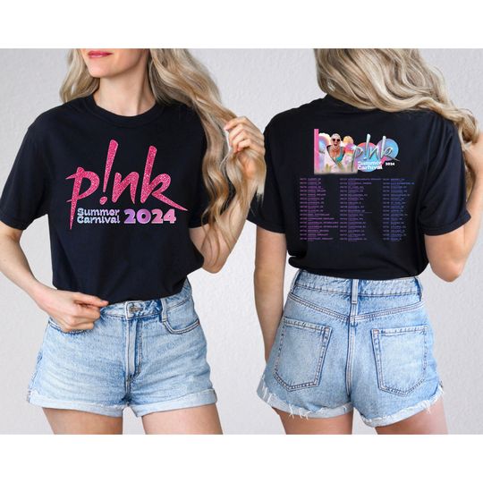 P!nk Summer Carnival 2024 Shirt, Pink Singer Tour, Tour Shirt, Concert