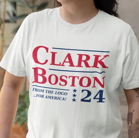Caitlin Clark Aaliyah Boston 2024 Campaign T Shirt