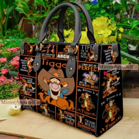 Custom Tigger Winnie The Pooh Handbag  Winnie The Pooh Shoulder Bag