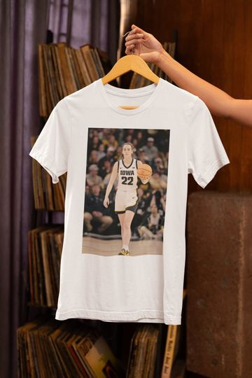 Caitlin Clark T-Shirt, Vintage Basketball Shirt, Unisex Tee