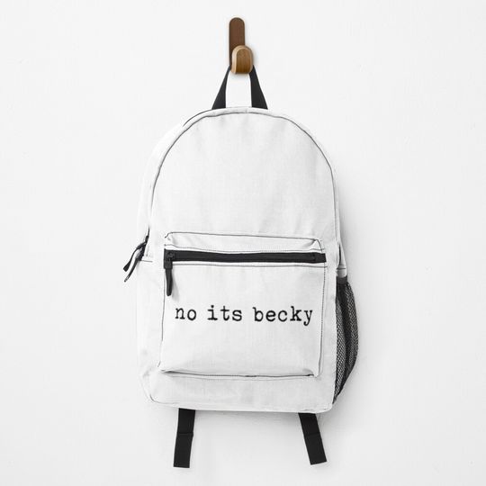 No its becky Taylor Backpack, Back to School Backpack