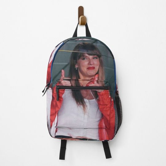 Taylor at Chief's game Backpack, Back to School Backpack
