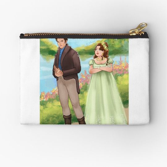 I will never court Penelope Featherington  Zipper Pouch
