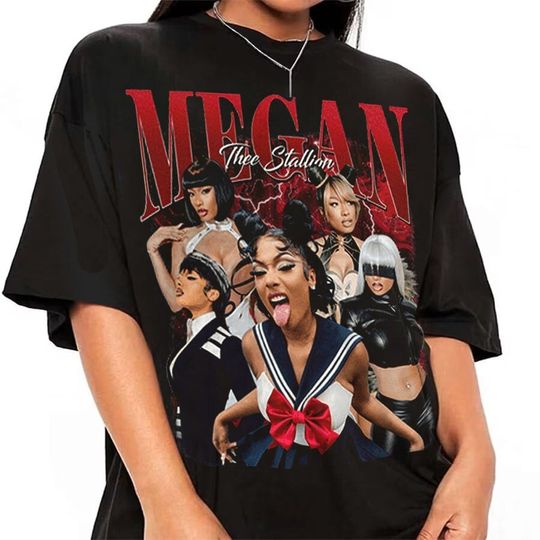 Limited Megan Thee Stallion Shirt Tour 2024, Vintage Megan Thee Stallion 90s Shirt