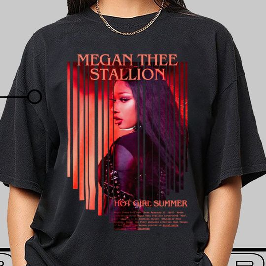Megan Thee Stallion Tshirt, Fan Merch for Women and Men