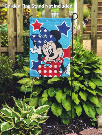 Disney Garden Flag, , Disney USA Stars Minnie Mouse Garden Flag