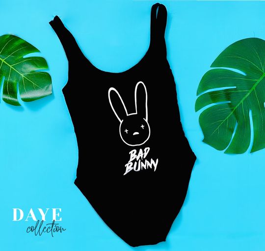 Bad Bunny One-Piece Swimsuit