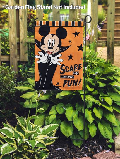 Disney Scare Up Some Fun Mickey Garden Flag