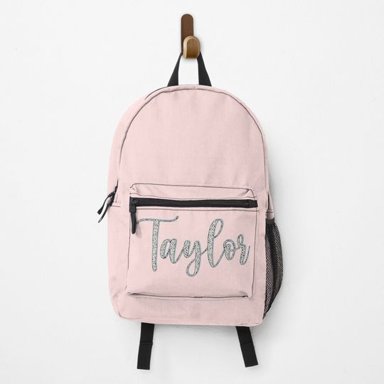 Taylor name, Dalmatian pattern Taylor first name Backpack