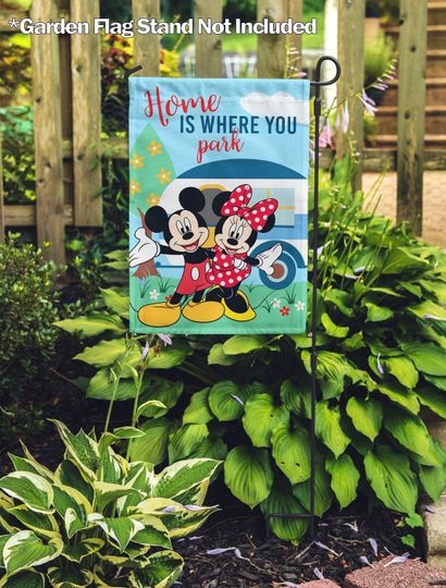 Disney, Disney Home is Where You Park Mickey Garden Flag