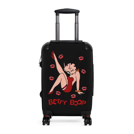Suitcase betty boop, travel suitcase
