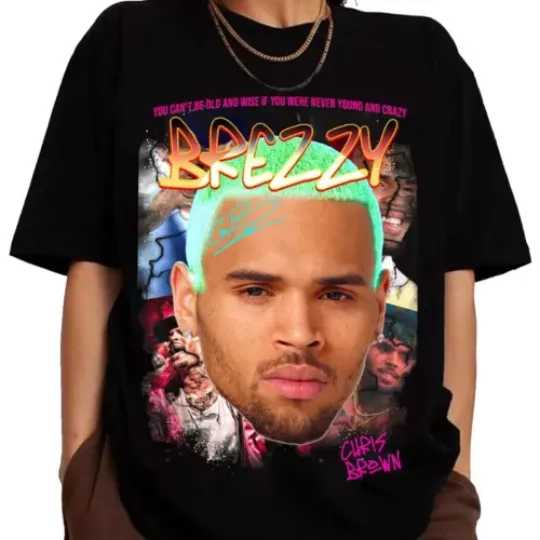Chris Brown 11:11 Tour 2024 T-Shirt, Chris Brown Fan TShirt