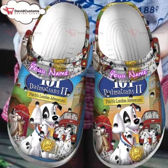 Personalized Disney 101 Dalmatians Clogs Shoes
