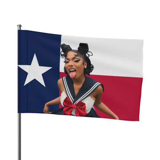 Megan Thee Stallion -  Texas Flag - Funny Meme