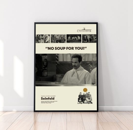 Seinfeld Poster, Seinfeld Tv Series Poster, Retro Movie Poster, Minimalist Art, Vintage Poster, Modern Art, Movie Poster, Wall Decor