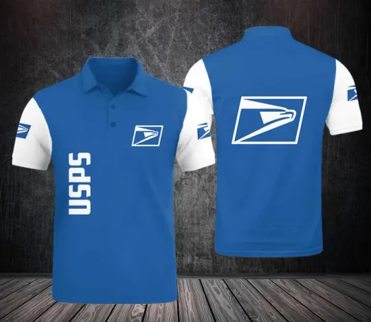 Personalized Postal United States Postal Logo Polo Shirt