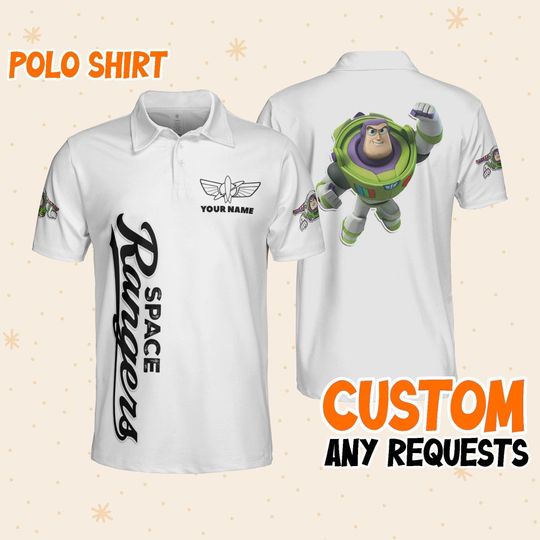 Personalize buzz lightyear perfect polo, Mens Golf Polo Shirt, Disney Polo Shirt