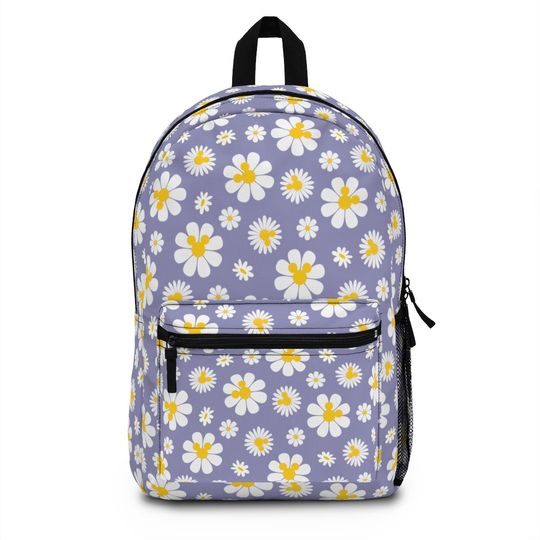 Disney Daisy Backpack, All Over Print Backpack, Disney School Backpack, Disney Vacation Backpack