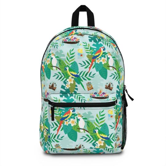 Enchanted Tiki Birds Backpack // Travel, Beach, Theme Park, FE Gift, Cruise, Disney Vacation