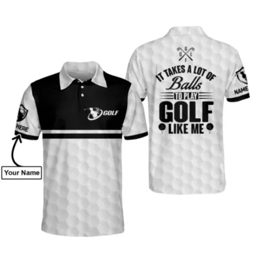 Funny Golf Shirts For Men, Golf Shirts Short Sleeve Polo, Custom Polo Golf Shirt