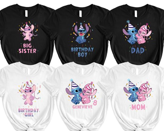 Birthday Girl Birthday Boy Shirts, Family Birthday Shirts, Custom Birthday Shirts
