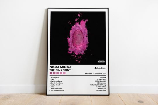 Nicki Minaj Poster Print | The Pinkprint Poster