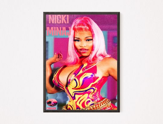 Nicki Minaj Poster| Celebrity Poster| Barbie World