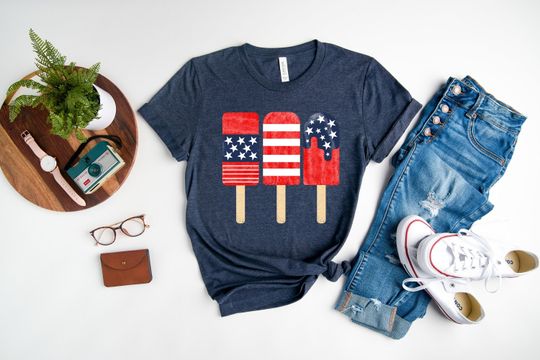 Popsicle Shirt, 4th Of July Family, Family Matching Shirt