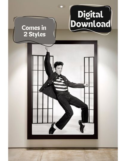 Elvis Presley Digital Download Printable Poster