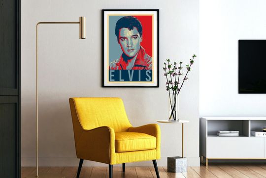Elvis Presley Music Poster, Elvis Presley Hope Poster