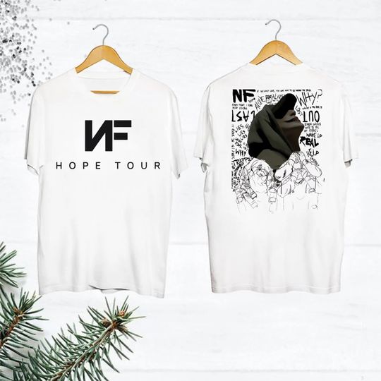 2024 NF Hope Tour T-Shirt, NF Hope Concert 2024 Shirt, Nf Rapper Shirt, 2024 Nf Rapper Tour Merch