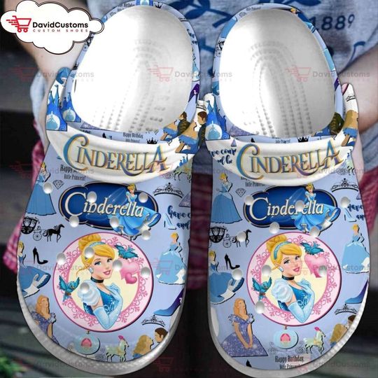 Cinde Magic Summer  Enchanted Footwear For Disney Fans,Custom Clogs, Personalized Clogs