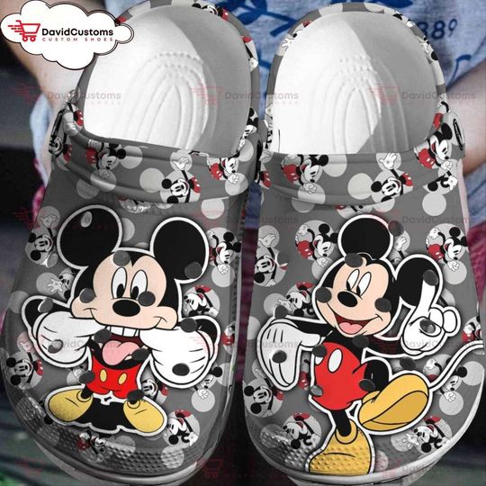 Classic Disney Mickey Mouse  Classic Clogs,Custom Clogs, Personalized Clogs