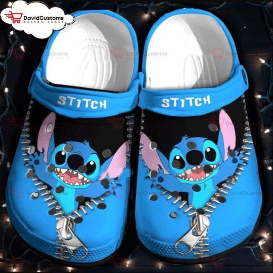 Cute Stitch Summer  From Lilo And Stitch Perfect For Fans, Personalized Clogs