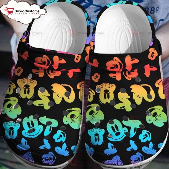 Disney Magic Mickey Mouse 3D Clog Shoes, Personalized Clogs