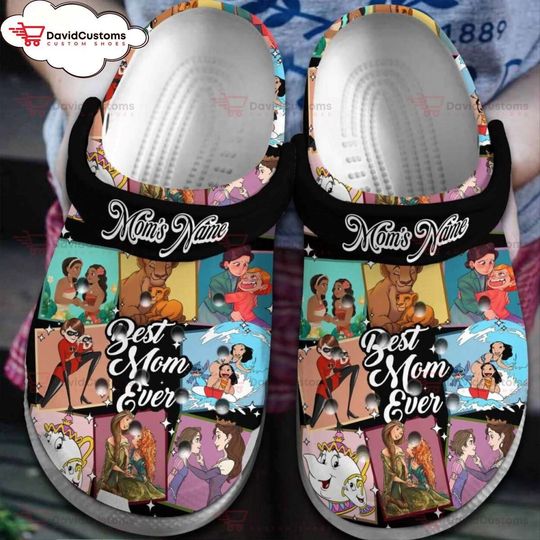 Disney Mother's Day Edition Ultra Comfortable Clog Footwear Design Personalized Clogs