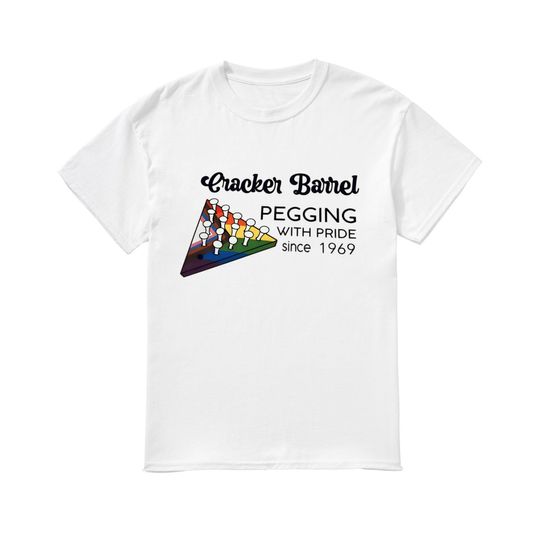 Cracker Barrel Pegging with pride since 1969 shirt