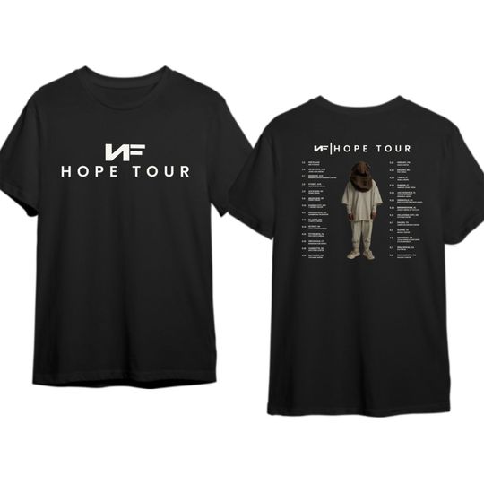 NF Hope Tour 2024 T-Shirt, NF Fan Gift Shirt, NF Hope Concert 2024 T-Shirt