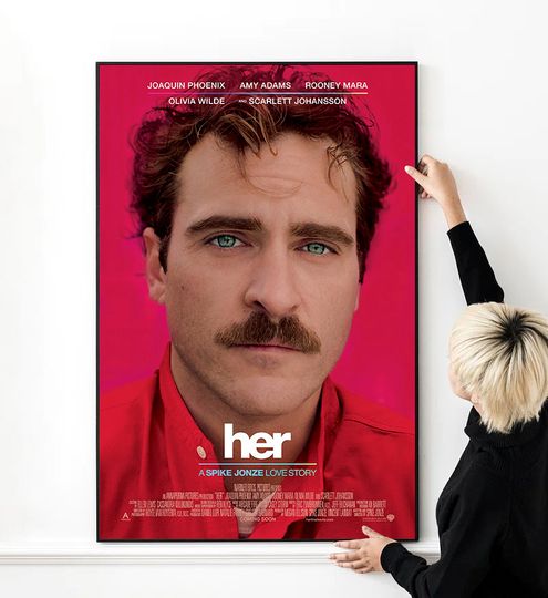 Her Movie Poster High Quality Print Photo Wall Art Canvas Cloth Poster