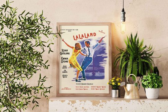 La La Land Digital Poster | Damien Chazelle | Digital Movie Poster