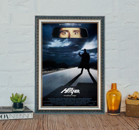 The Hitcher Movie Poster, Classic Movie The Hitcher Poster