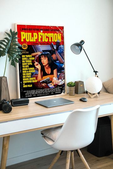 Pulp Fiction, 1994 American black comedy crime film, original poster