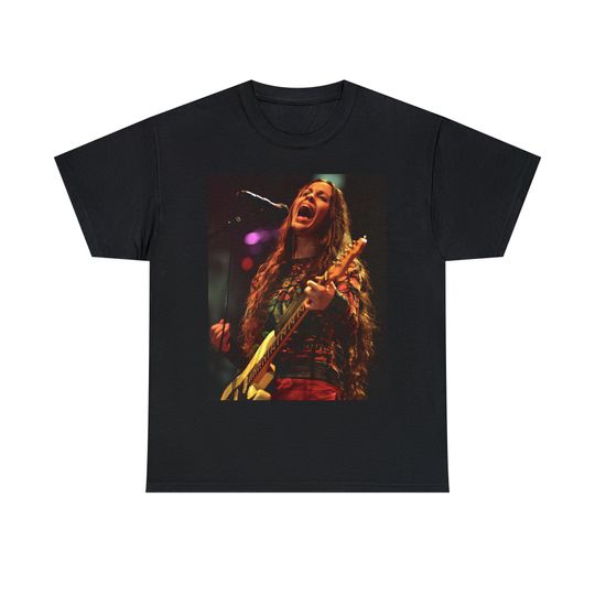 Alanis Morissette Retro T-Shirt Style, Vintage Photoshoot Bootleg 90s Inspired, Aesthetic Graphic Tee, Gift For Fan, Pop Music T-Shirt