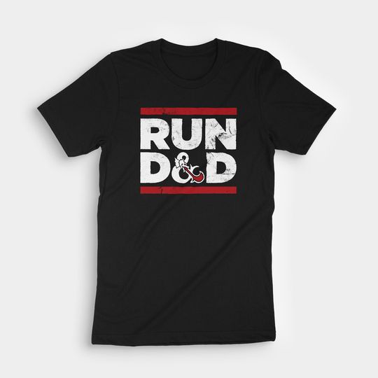Run D&D Shirt, Dungeons and Dragons Dungeonmaster