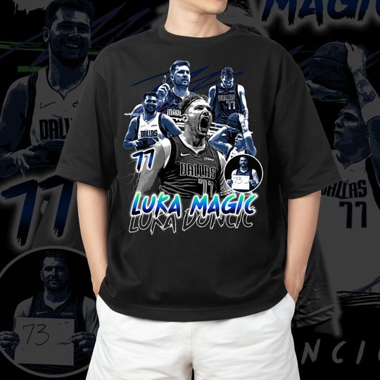 Luka Doncic T-Shirt, Luka Doncic Shirt, Printable Bootleg Basketball Tee Shirt