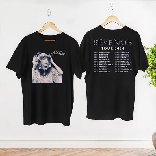 2024 Stevie Nicks Tour Live In Concert T-Shirt, Stevie Nicks T-Shirt
