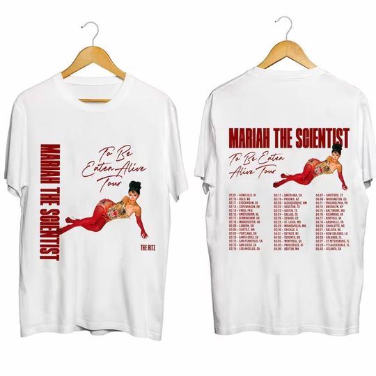 Mariah The Scientist - To Be Eaten Alive Tour 2024 T-Shirt